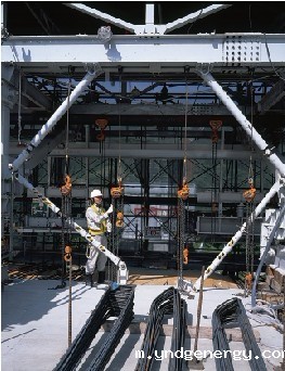 冠航手拉葫芦在工地的应用案例