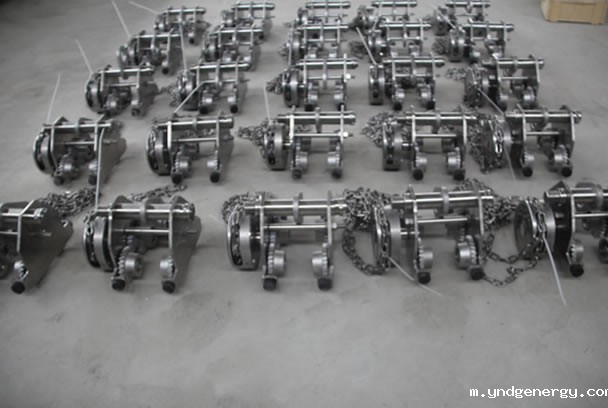 冠航单轨行车生产线即将打包发货中